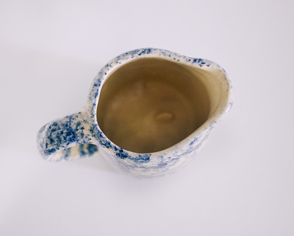 Mini Spongeware Pitcher