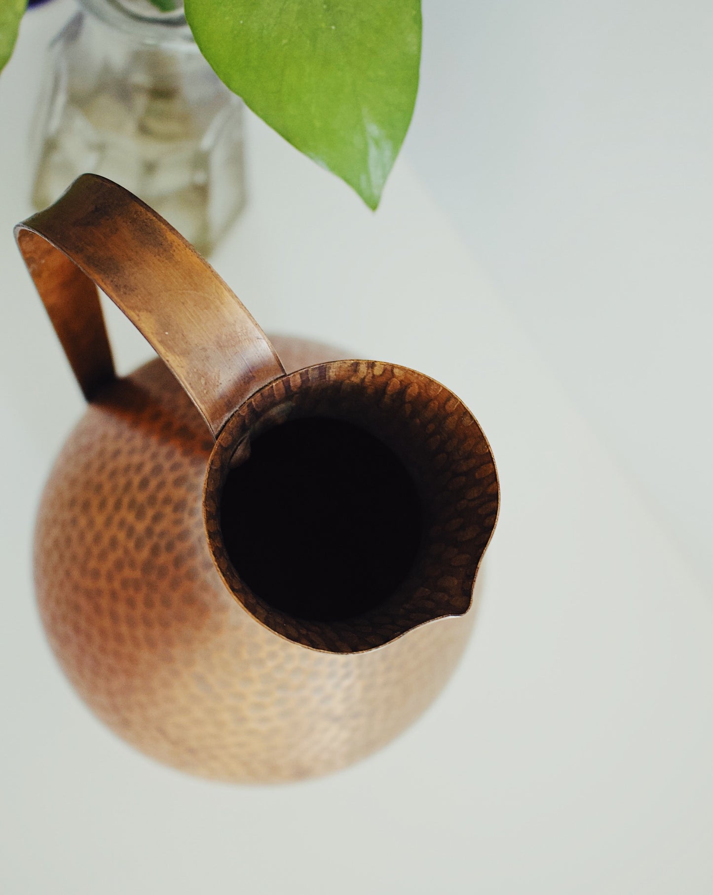 Hammered Copper Pitcher