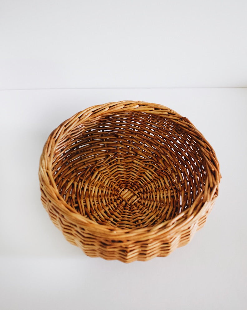 Wicker Bowl