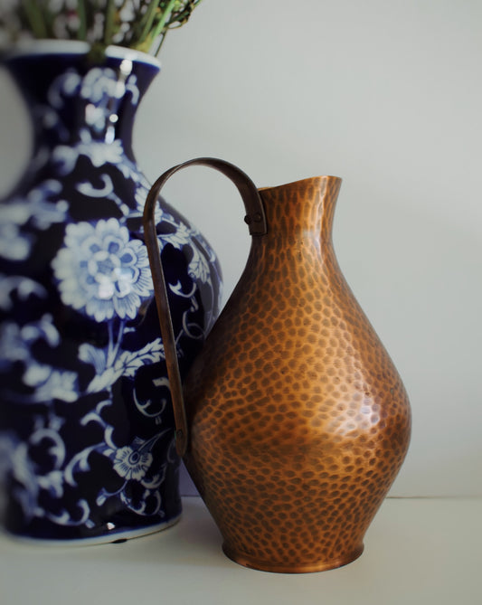 Hammered Copper Pitcher